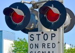 Stop on red signal